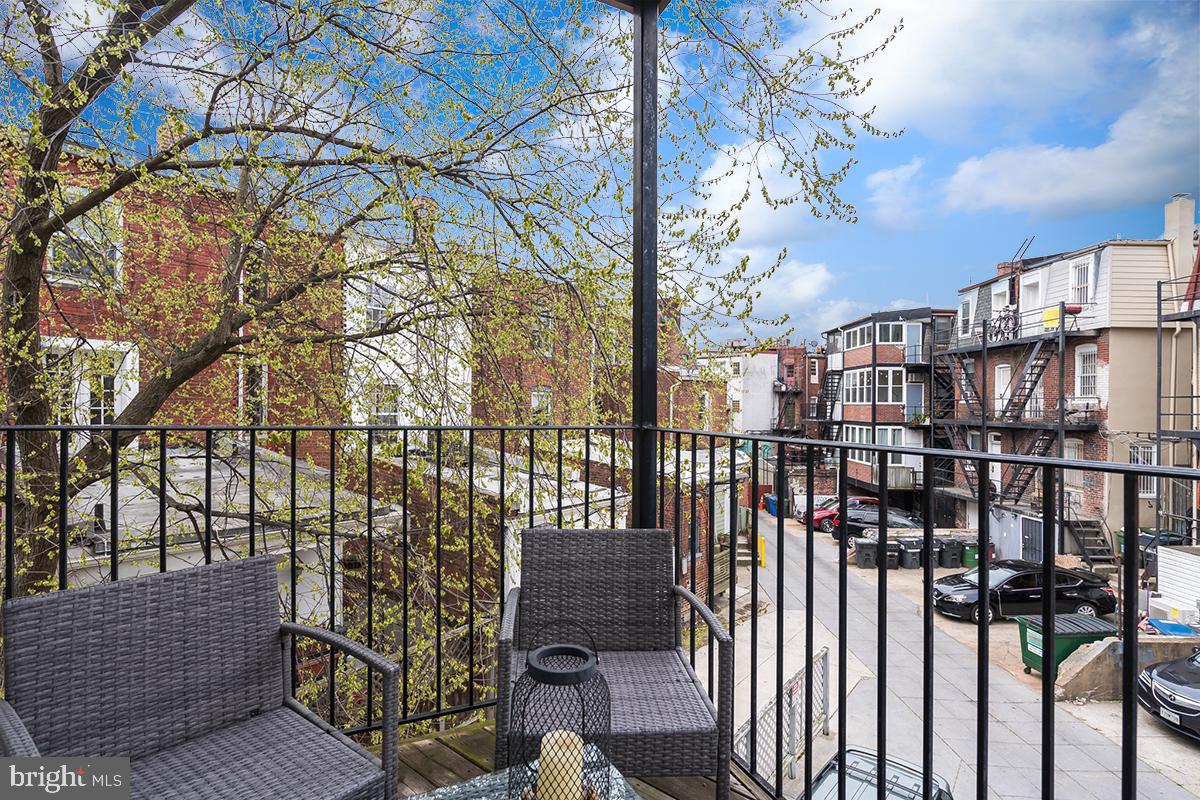 2510 Ontario Road Northwest, Unit 3 Washington, DC 20009 - Photo 12 of 12 Balcony off master bedroom