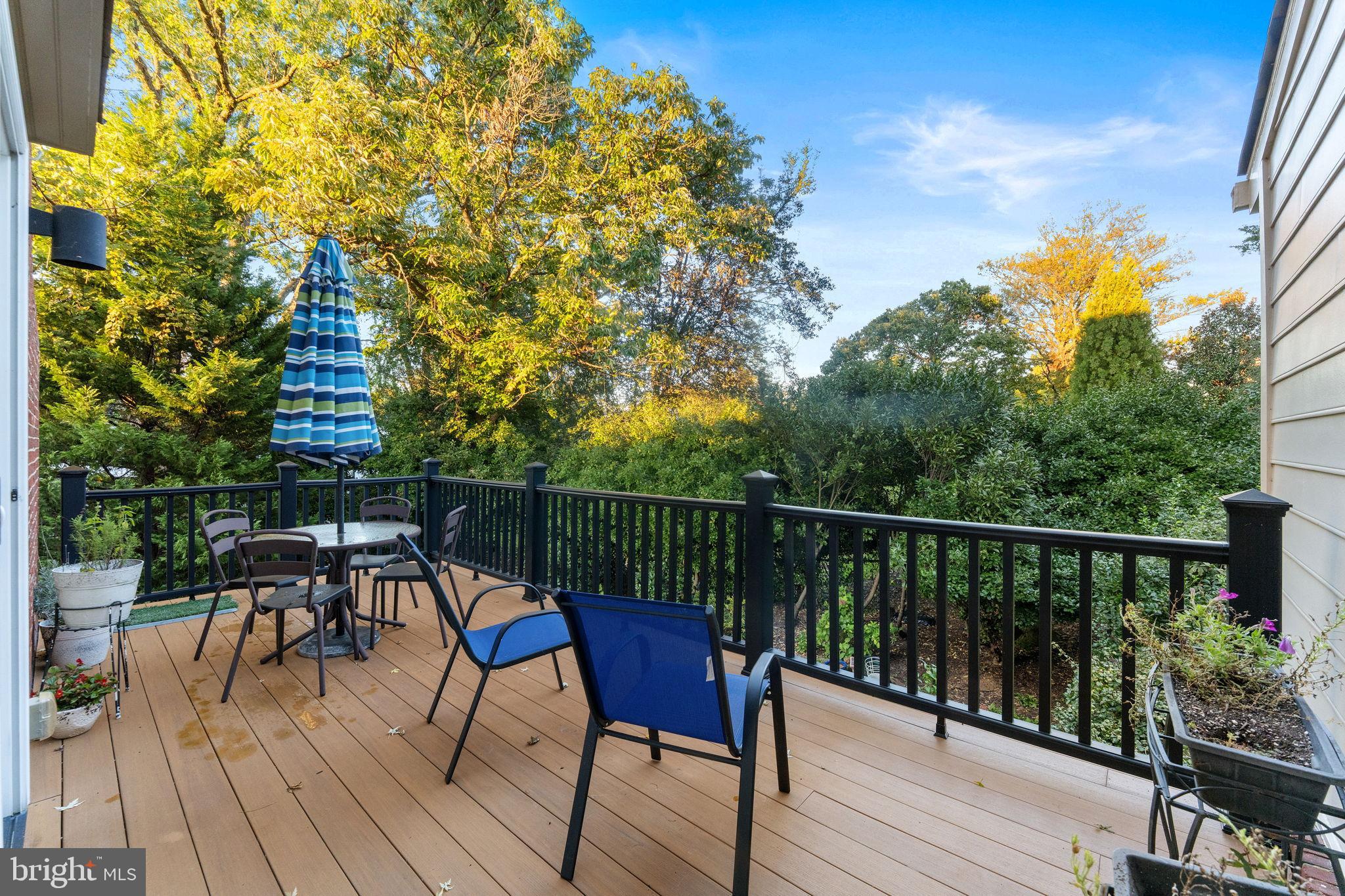 6619 Madison McLean Drive McLean, VA 22101 - Photo 14 of 54 Serene deck with lush green views.