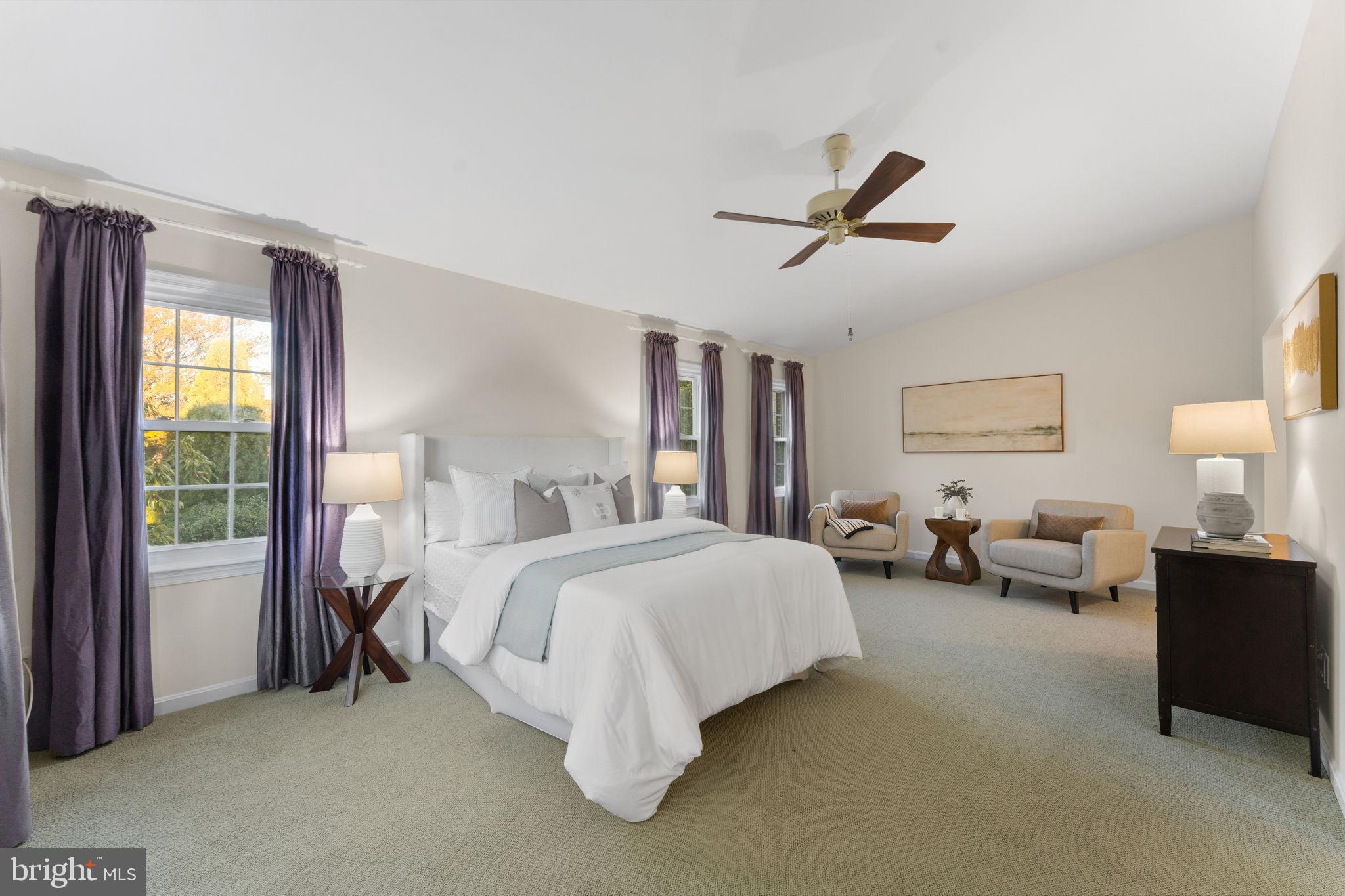 6619 Madison McLean Drive McLean, VA 22101 - Photo 18 of 54 Light filled large bedroom