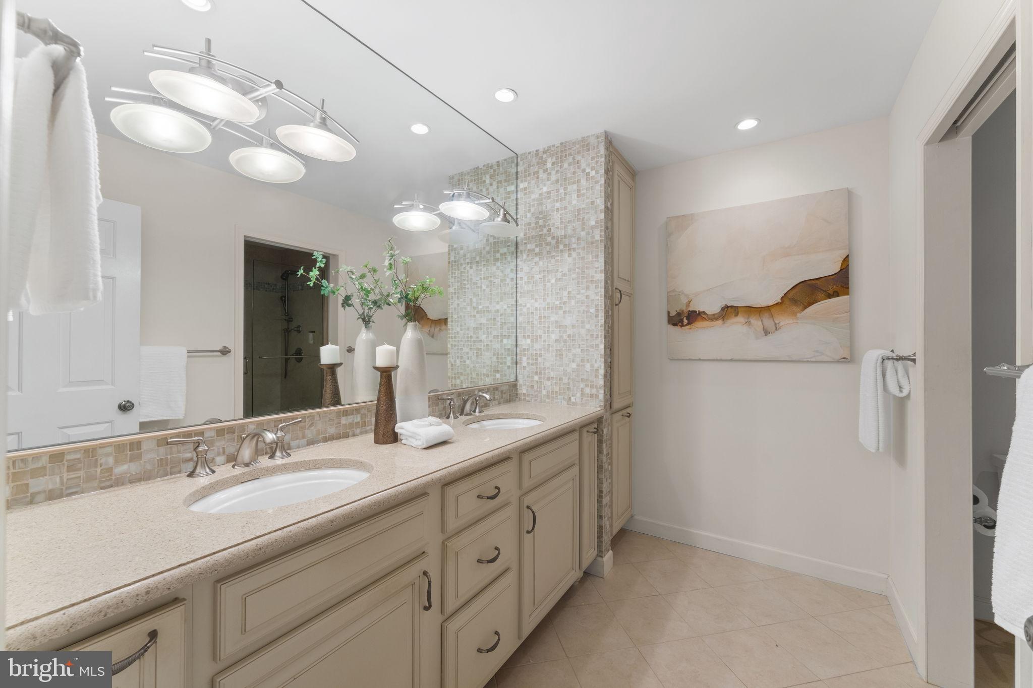 6619 Madison McLean Drive McLean, VA 22101 - Photo 22 of 54 Elegant bathroom with modern finishes.