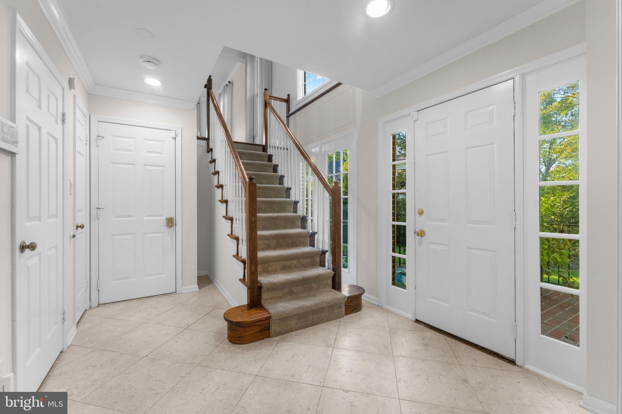 6619 Madison McLean Drive McLean, VA 22101 - Photo 38 of 54 Inviting foyer with elegant staircase.