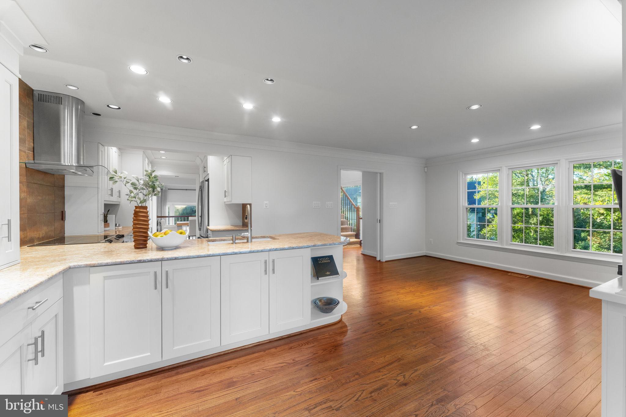 6619 Madison McLean Drive McLean, VA 22101 - Photo 8 of 54 Bright and airy kitchen with modern elegance.