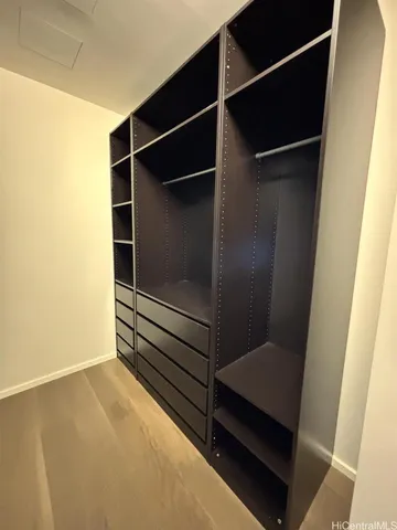 a view of walk in closet