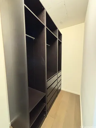 a view of walk in closet