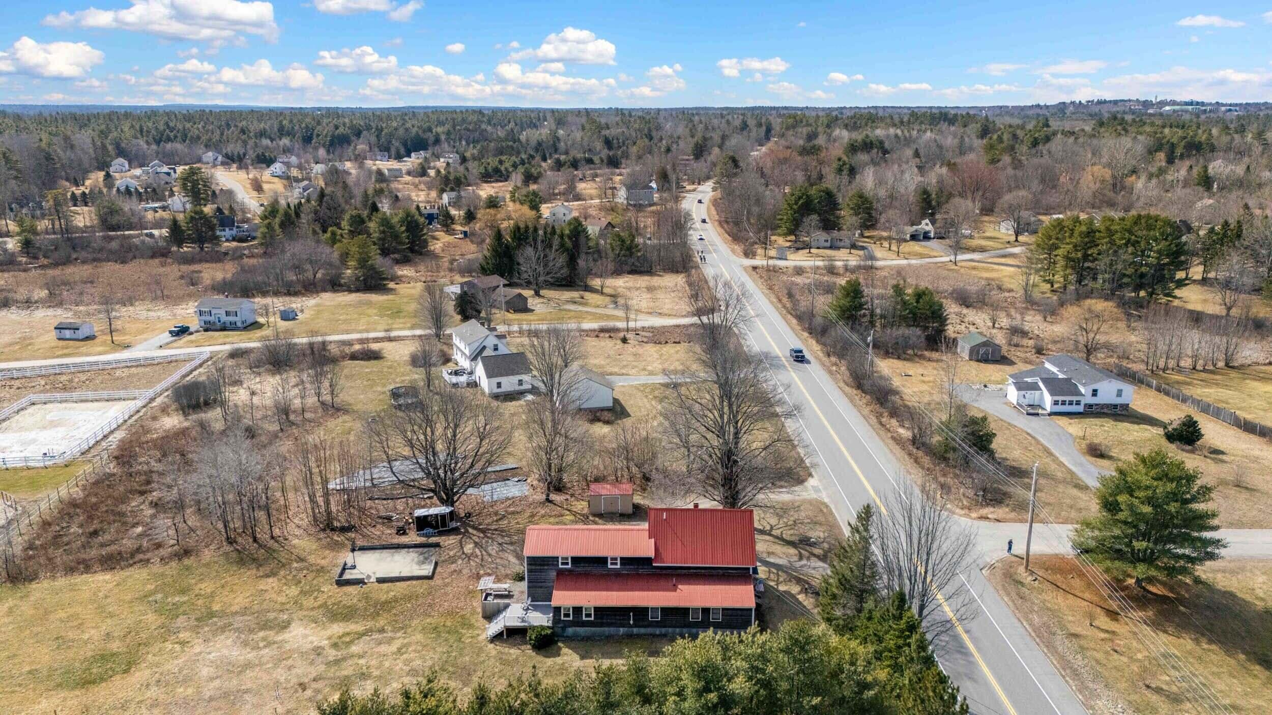 245 Gray Road Gorham, ME 04038 - Photo 2 of 59 245 gray rd, gorham drone-9
