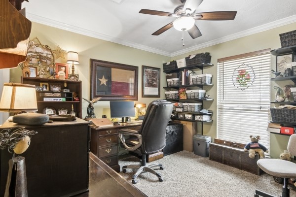 9211 Benwick Street Spring, TX 77379 - Photo 21 of 24 Third bedroom is being used as an office.