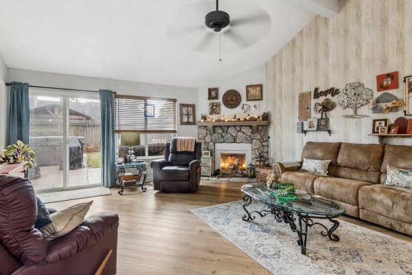 9211 Benwick Street Spring, TX 77379 - Photo 9 of 24 The family room has new double paned, sliding glass doors, as well as new double paned windows throughout the house.
