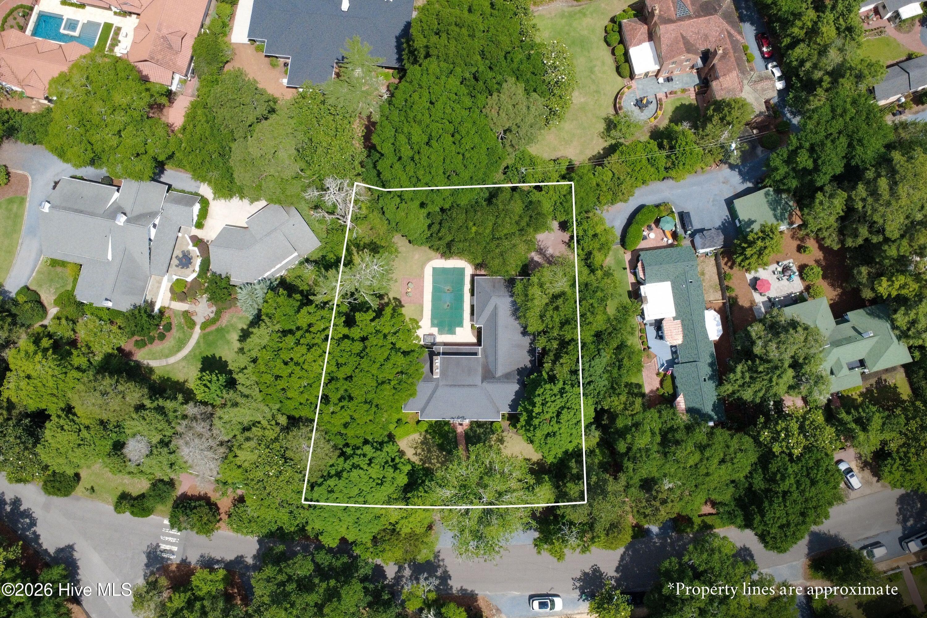 25 Magnolia Road Pinehurst, NC 28374 - Photo 70 of 73 Lot Lines