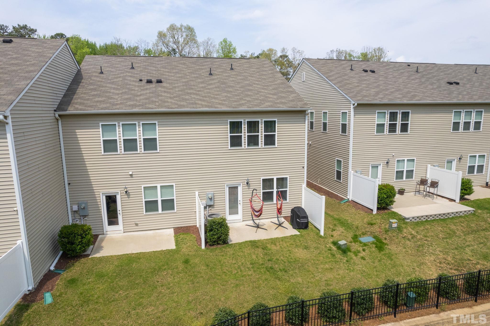 3614 Water Mist Lane Raleigh, NC 27604 - Photo 34 of 50 a aerial view of a house with swimming pool