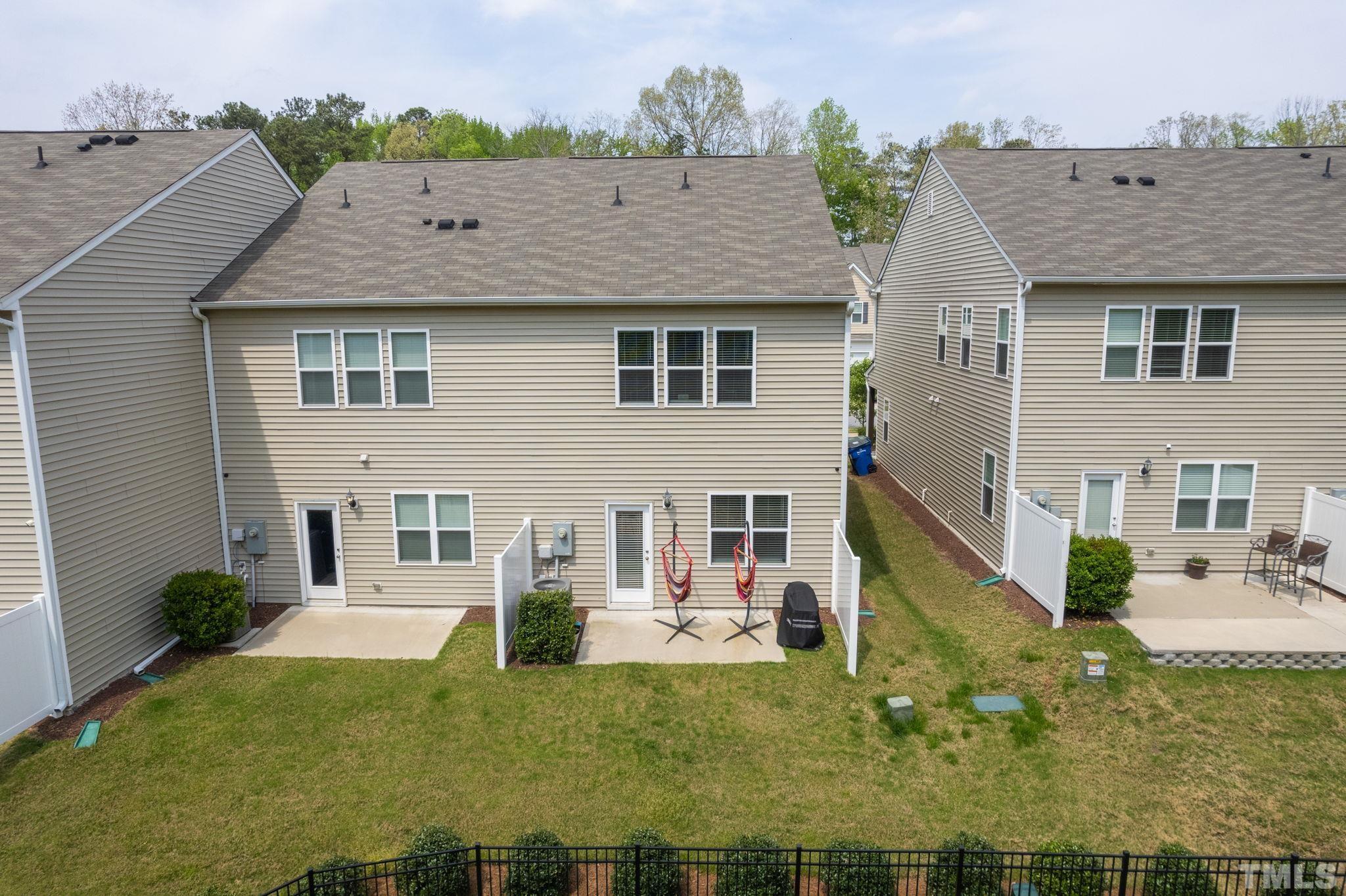 3614 Water Mist Lane Raleigh, NC 27604 - Photo 35 of 50 a aerial view of a house yard