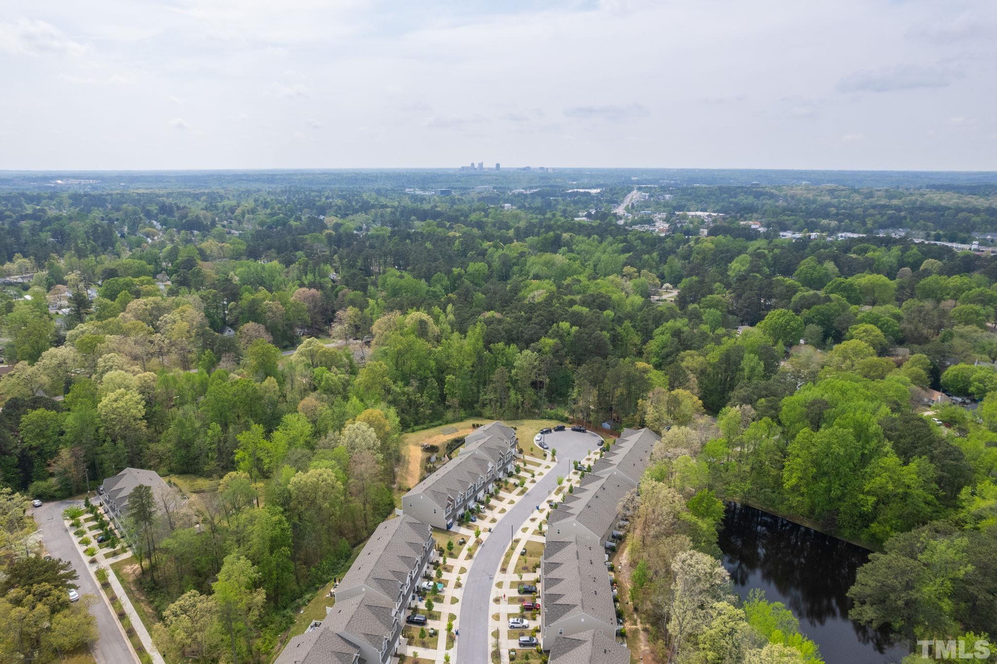 3614 Water Mist Lane Raleigh, NC 27604 - Photo 48 of 50 an aerial view of a house