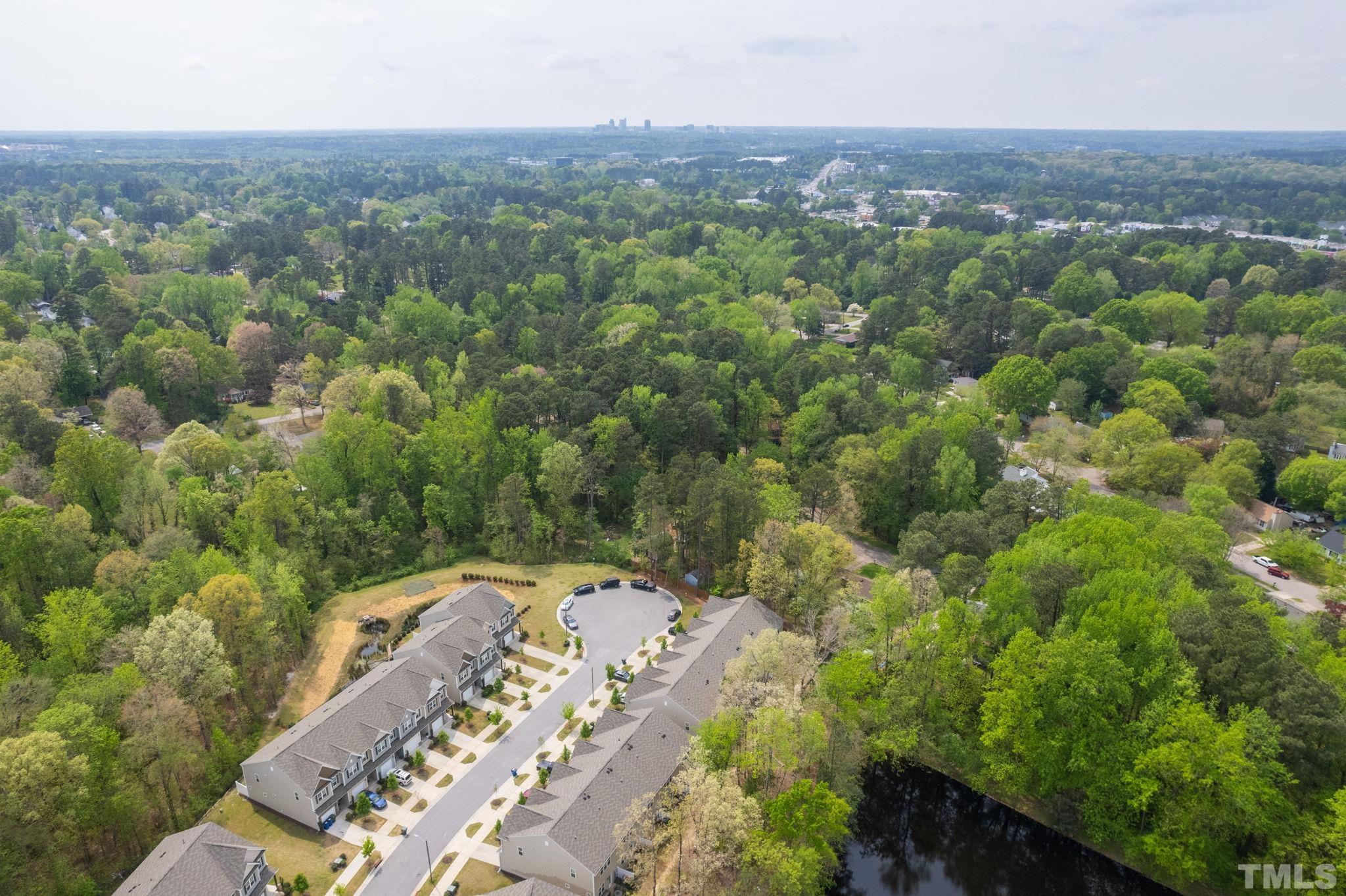 3614 Water Mist Lane Raleigh, NC 27604 - Photo 49 of 50 an aerial view of a house