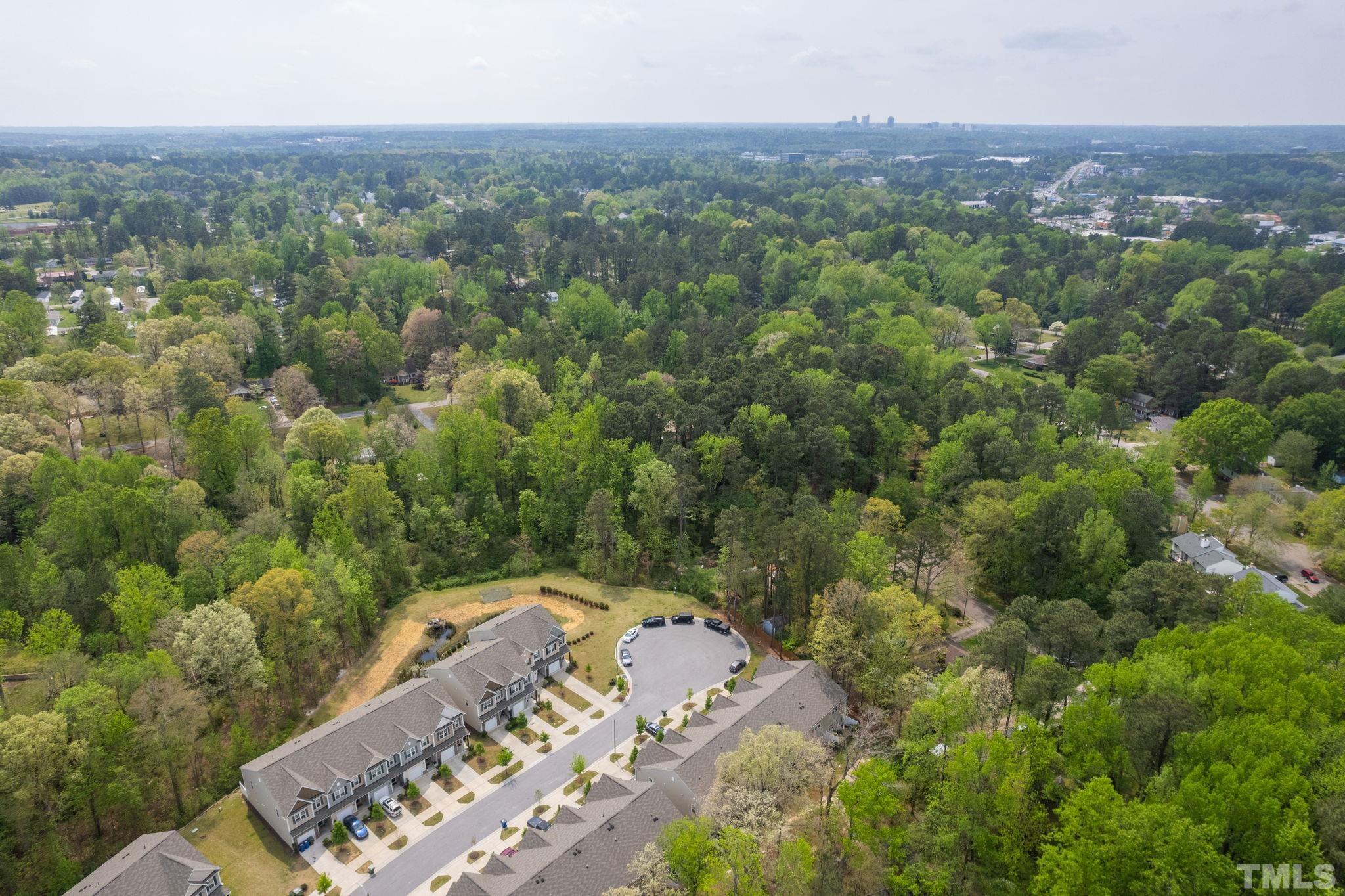 3614 Water Mist Lane Raleigh, NC 27604 - Photo 50 of 50 an aerial view of a house