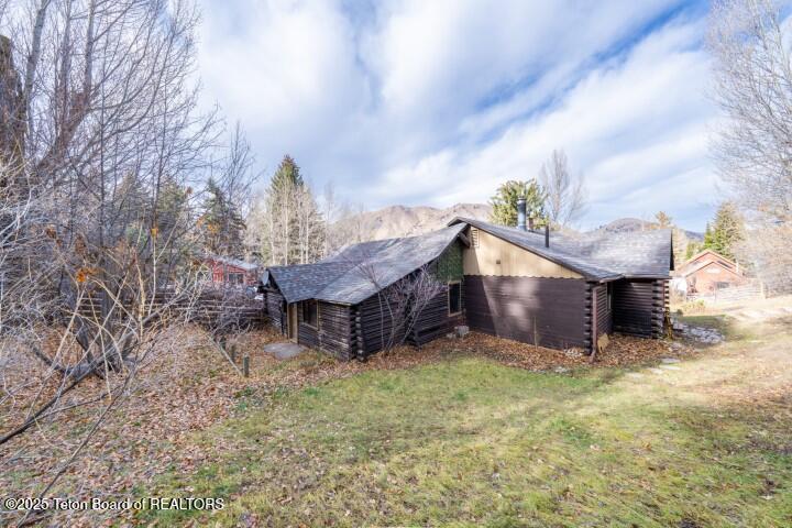 750 South Millward Street Jackson, WY 83001 - Photo 5 of 25 Southside of Cabin