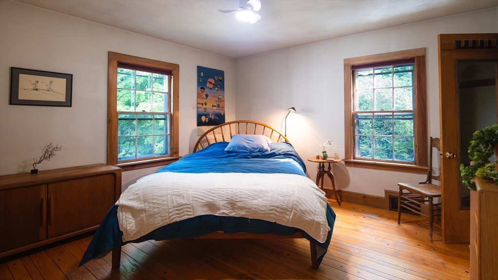 1 Long Plain Road Leverett, MA 01054 - Photo 22 of 39 a bedroom with a bed and a table