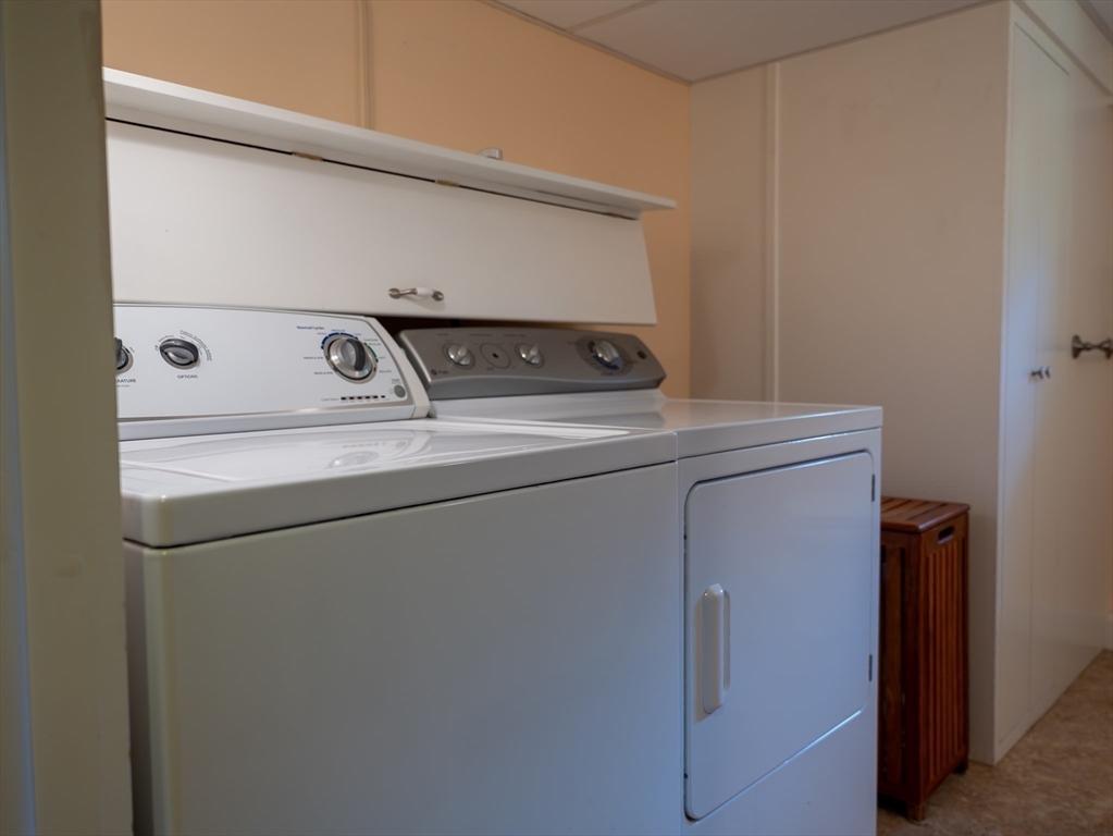 1 Long Plain Road Leverett, MA 01054 - Photo 30 of 39 a utility room with dryer and washer