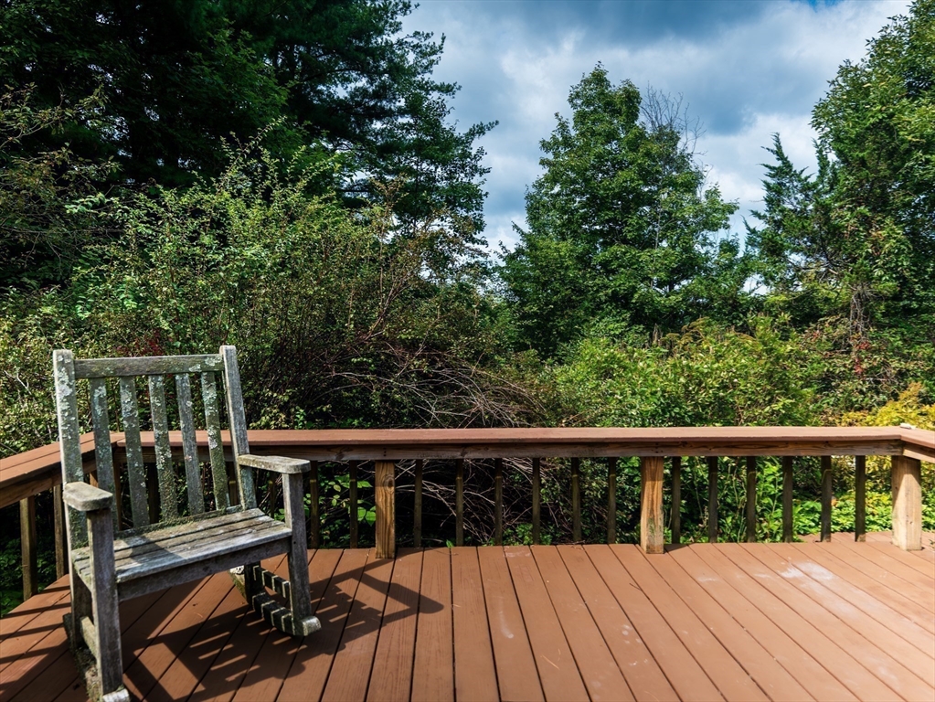 1 Long Plain Road Leverett, MA 01054 - Photo 35 of 39 a view of balcony with wooden floor and fence