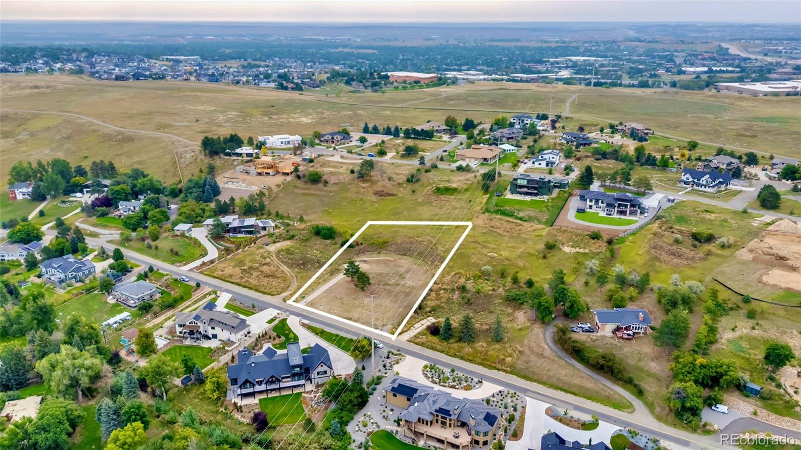 7474 Spring Drive Boulder, CO 80303 - Photo 2 of 9 an aerial view of residential building and lake