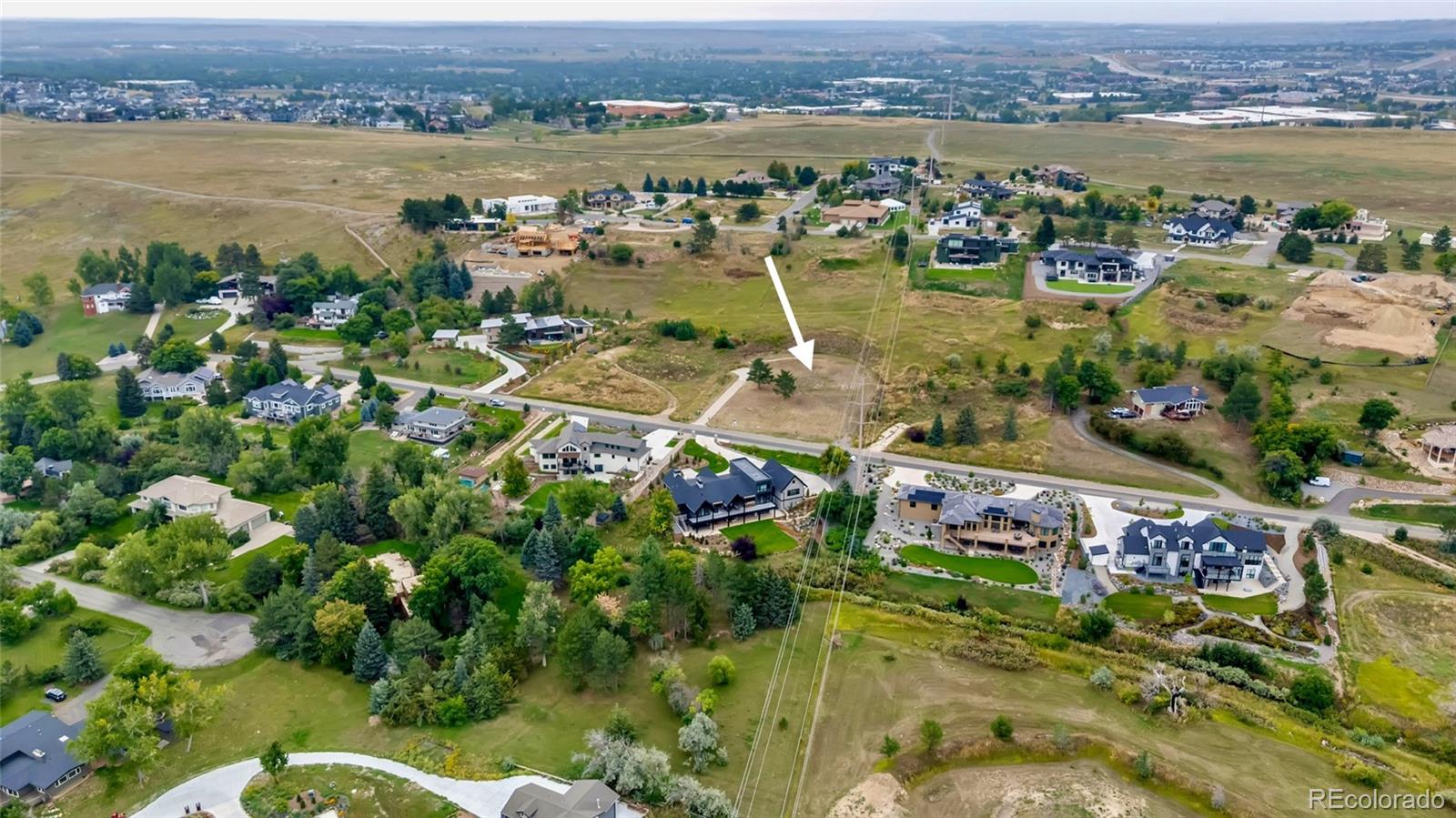 7474 Spring Drive Boulder, CO 80303 - Photo 4 of 9 an aerial view of lake and residential houses with outdoor space