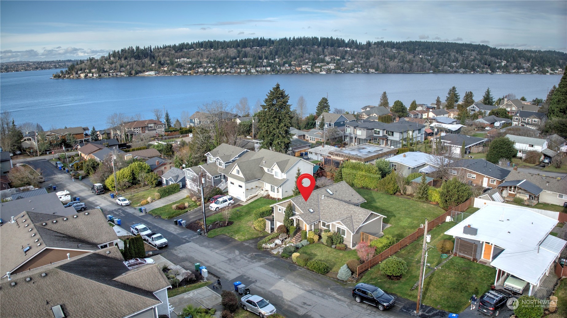 1008 North 33rd Place Renton, WA 98056 - Photo 4 of 30 an aerial view of a city