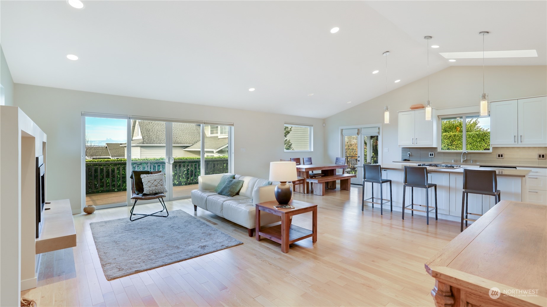 1008 North 33rd Place Renton, WA 98056 - Photo 6 of 30 a living room with furniture and a large window