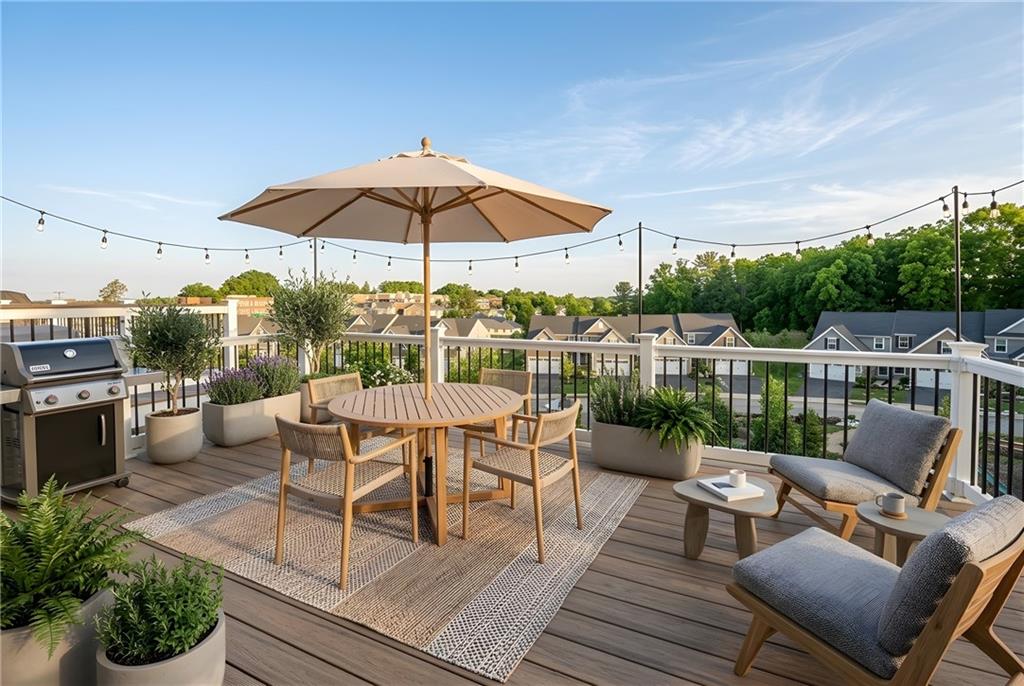 143 Providence Way Pittsburgh, PA 15234 - Photo 21 of 50 VIRTUALLY STAGED FOR INSPIRATION - DECK W/VIEWS