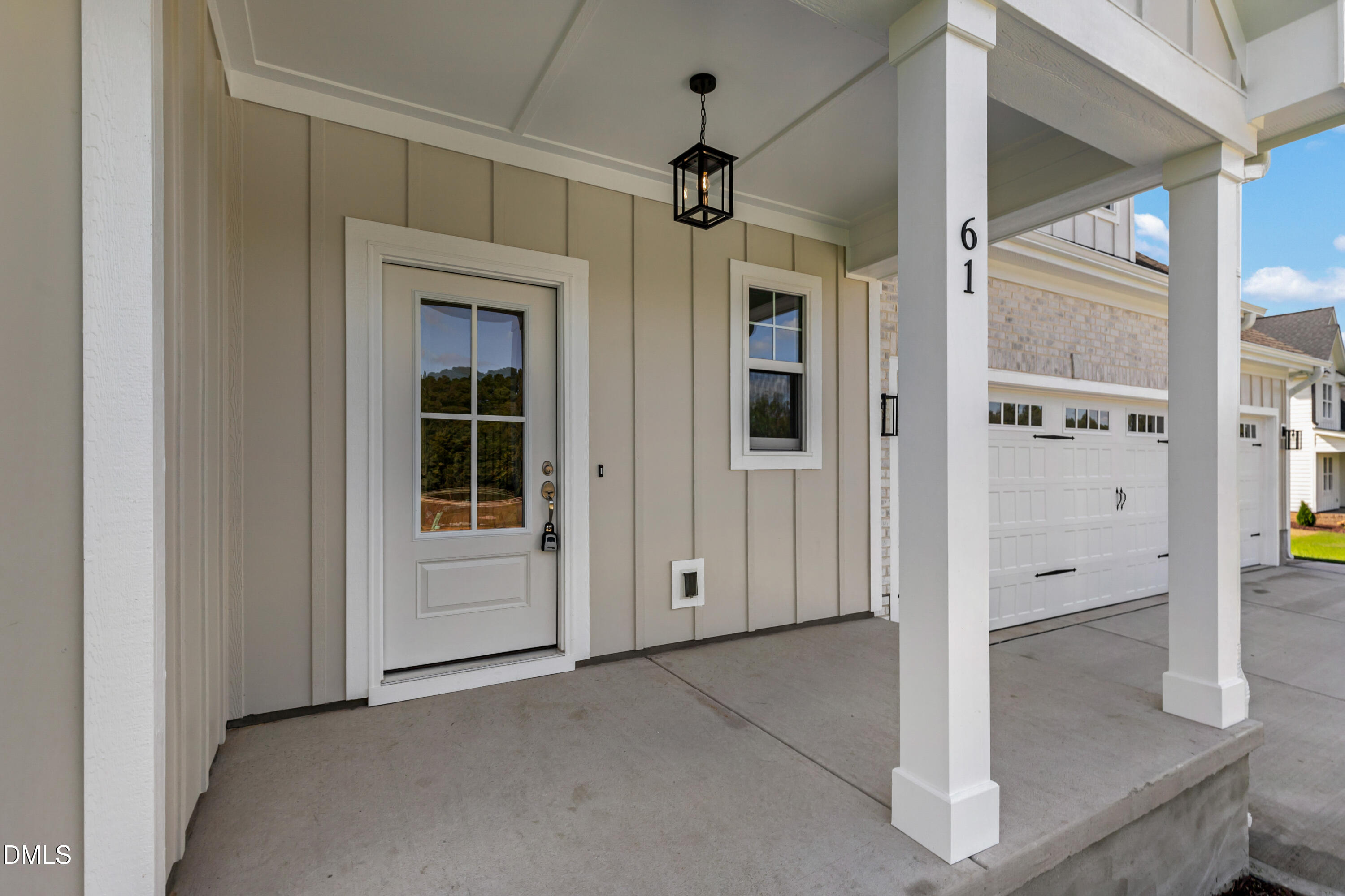 61 Croatoke Court Angier, NC 27501 - Photo 3 of 36 a view of a hallway with entryway