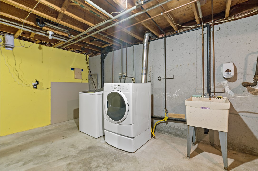 176 Rutland Street Cranston, RI 02920 - Photo 27 of 36 Lower Level Laundry, Storage, and Garage Access