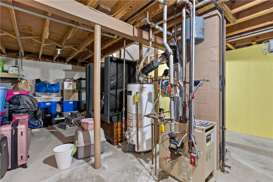 176 Rutland Street Cranston, RI 02920 - Photo 28 of 36 Lower Level Laundry, Storage, and Garage Access
