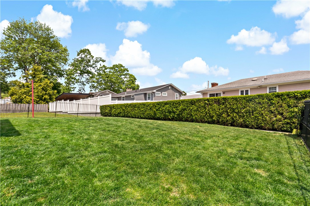 176 Rutland Street Cranston, RI 02920 - Photo 34 of 36 Lovely backyard space, fully fenced in