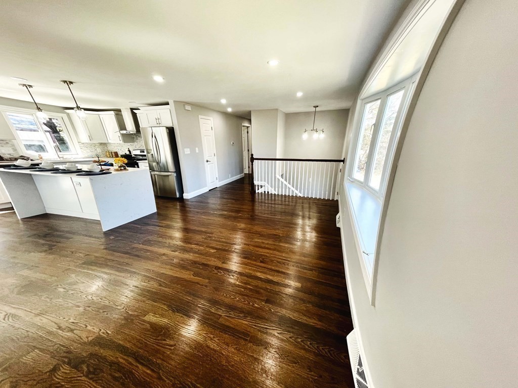 18 Haskell Road Pepperell, MA 01463 - Photo 29 of 36 a view of kitchen with wooden floor and electronic appliances
