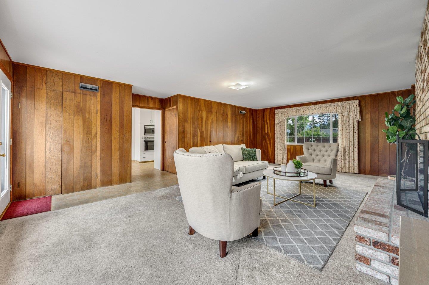 390 Cecelia Way Los Altos, CA 94022 - Photo 17 of 48 a living room with furniture and large window