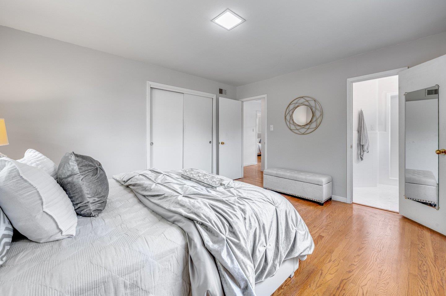 390 Cecelia Way Los Altos, CA 94022 - Photo 25 of 48 a bedroom with a bed and a window