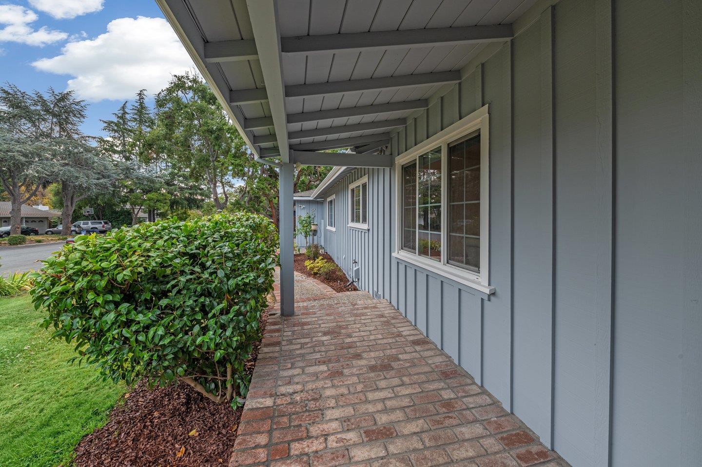 390 Cecelia Way Los Altos, CA 94022 - Photo 3 of 48 a view of a pathway besides a house