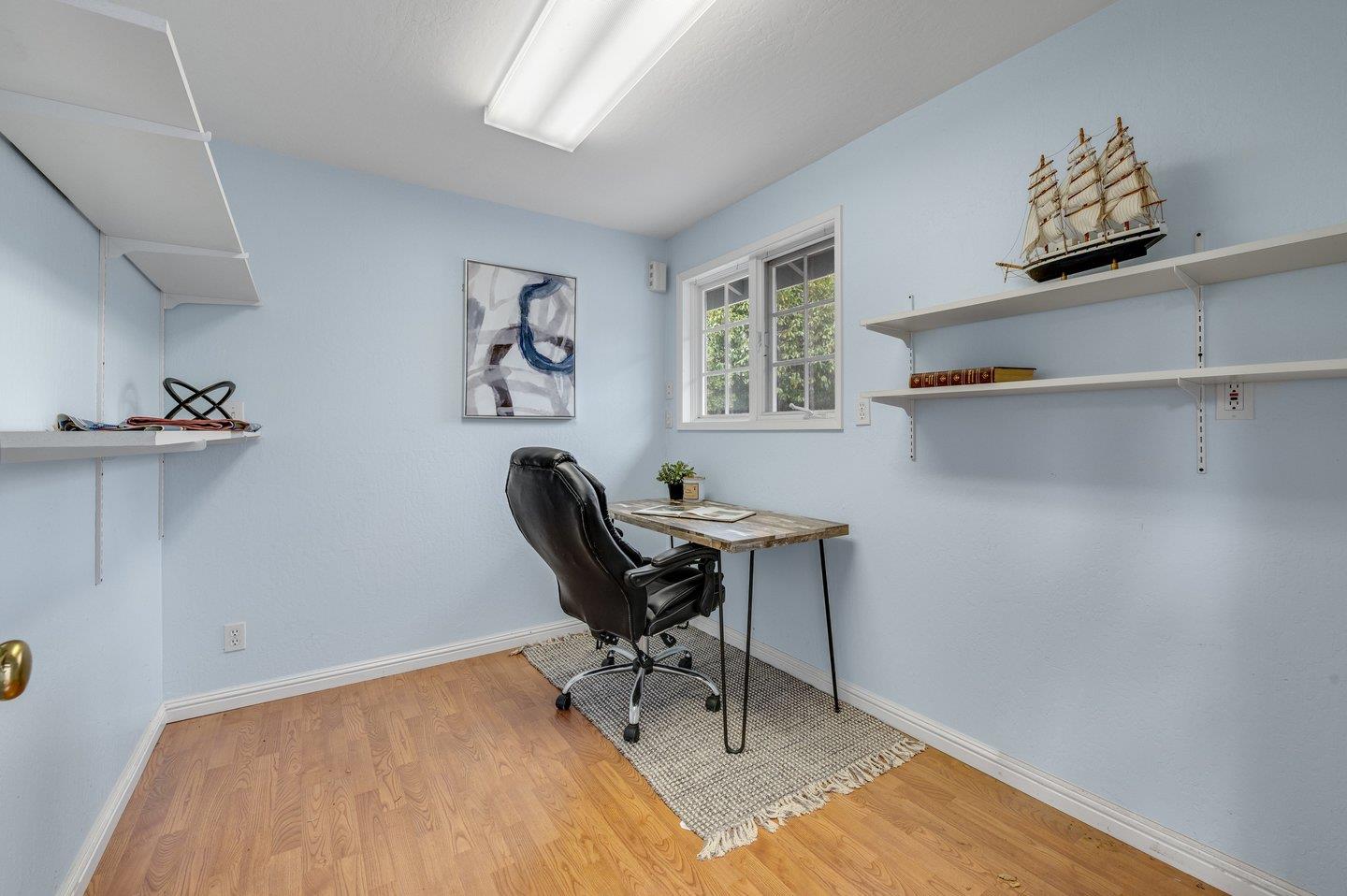 390 Cecelia Way Los Altos, CA 94022 - Photo 34 of 48 a workspace with furniture and a window