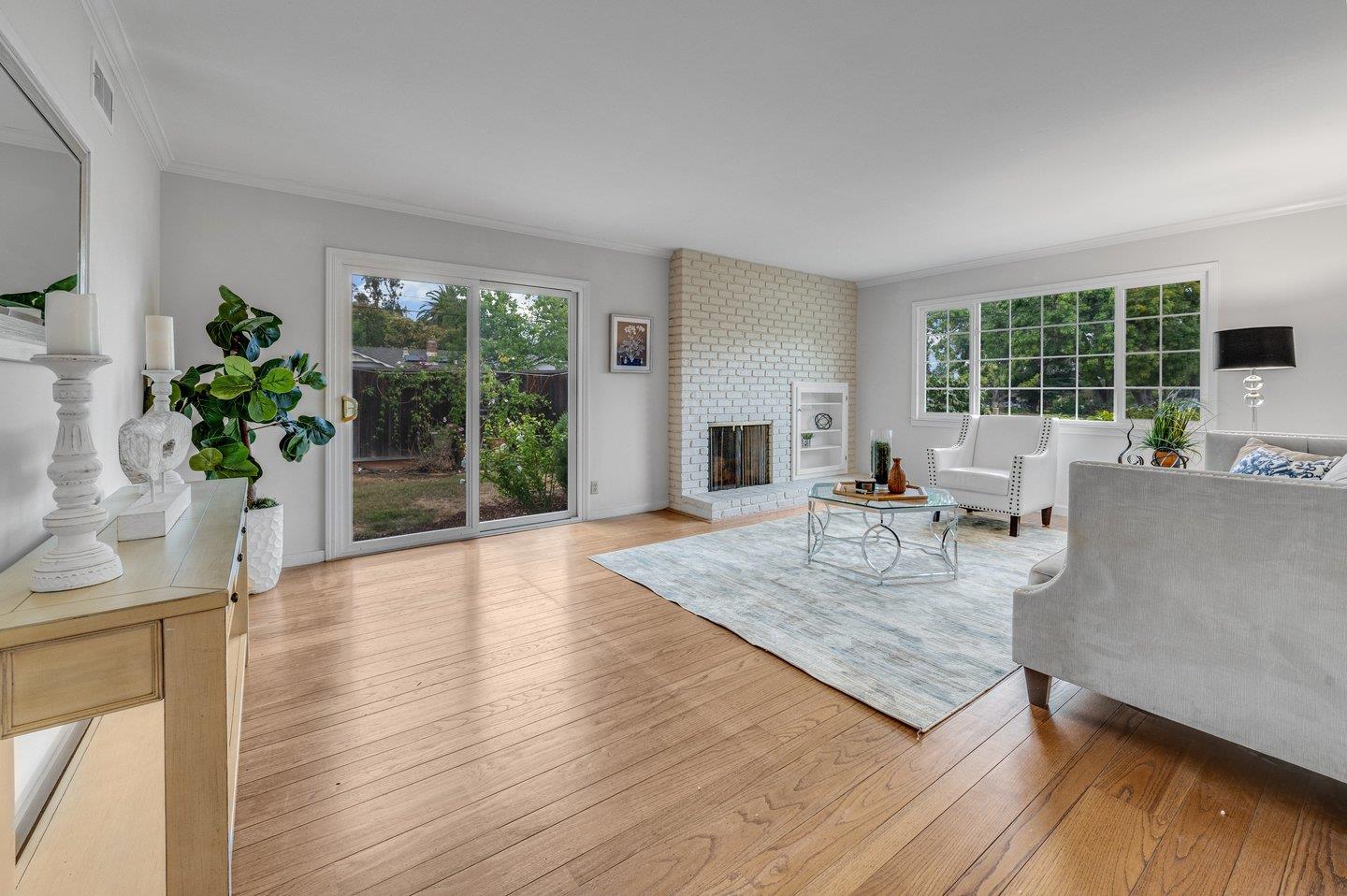 390 Cecelia Way Los Altos, CA 94022 - Photo 4 of 48 a living room with furniture and a large window