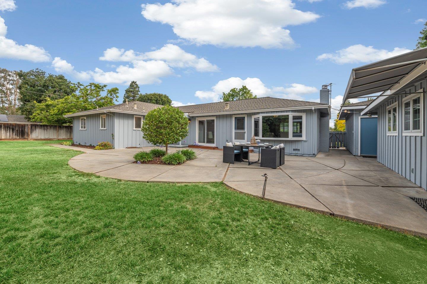 390 Cecelia Way Los Altos, CA 94022 - Photo 41 of 48 a view of a house with a backyard
