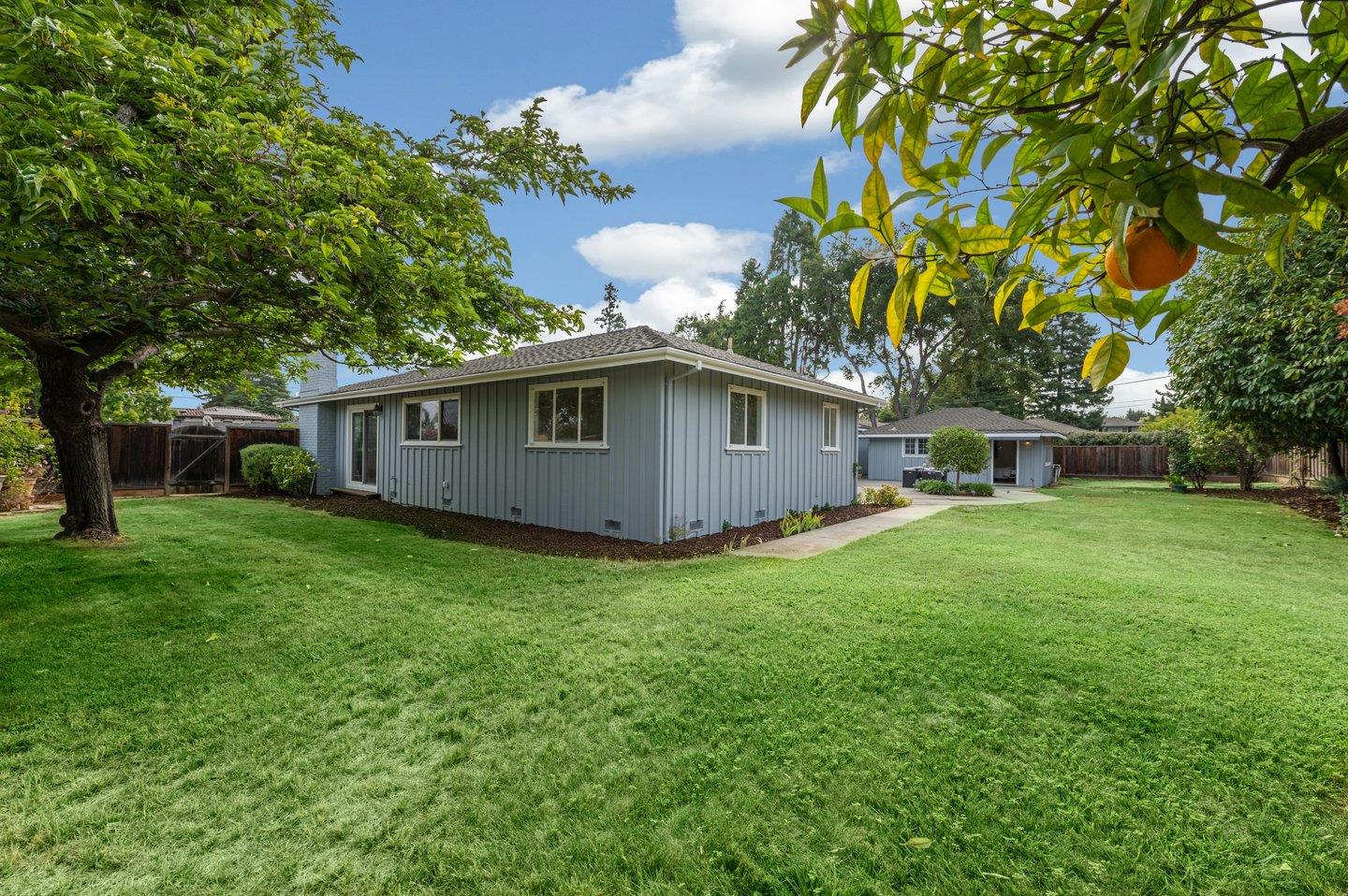 390 Cecelia Way Los Altos, CA 94022 - Photo 44 of 48 a view of a house with a backyard
