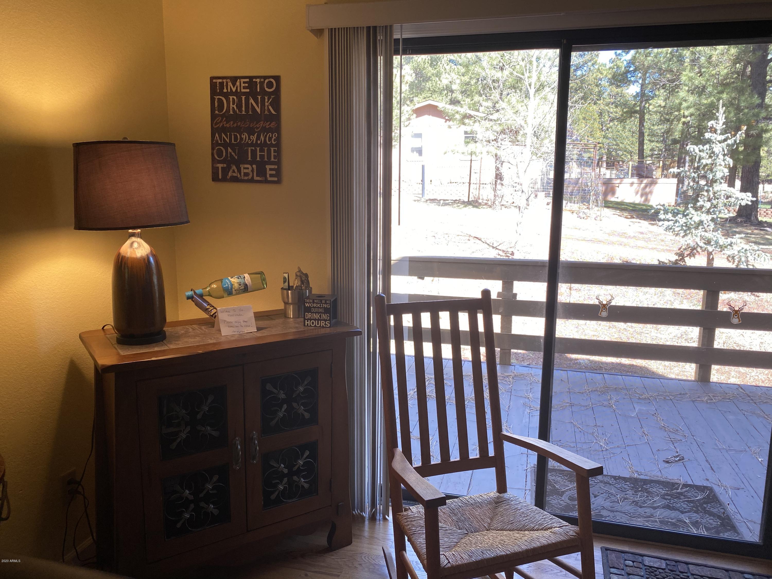 13086 Fallow Deer Road Parks, AZ 86018 - Photo 13 of 63 Patio Doors to Deck