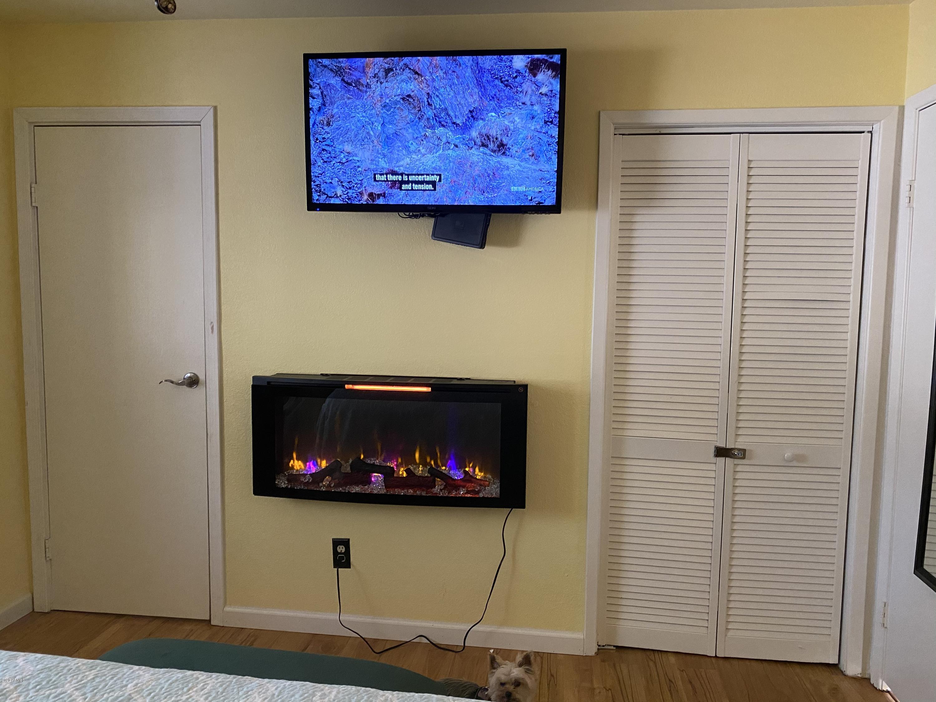 13086 Fallow Deer Road Parks, AZ 86018 - Photo 20 of 63 Electric Fireplace in Master