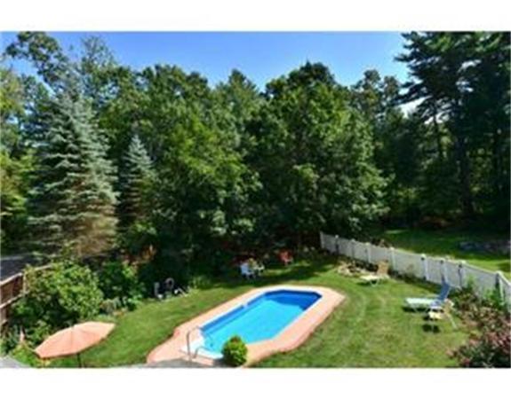 41 Frye Road Bolton, MA 01740 - Photo 23 of 24 a view of a backyard with swimming pool