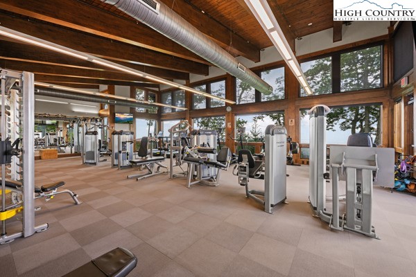 Lot 99 Nightshade Road Boone, NC 28607 - Photo 13 of 24 a view of a room with gym equipment
