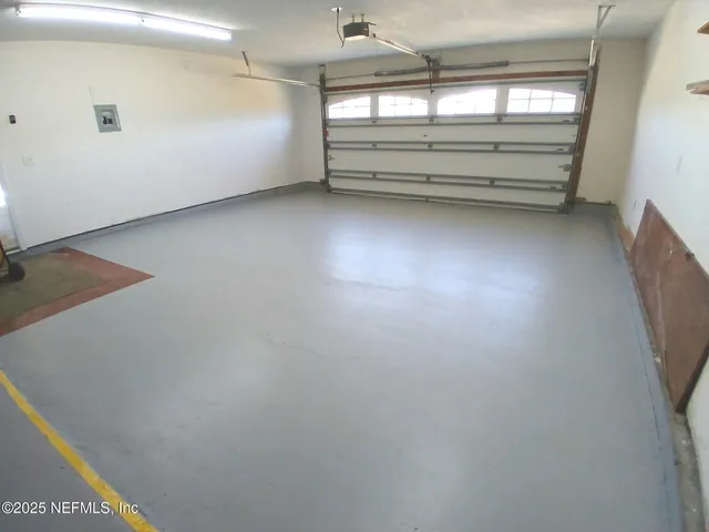 a view of a lake with a mountain in the background