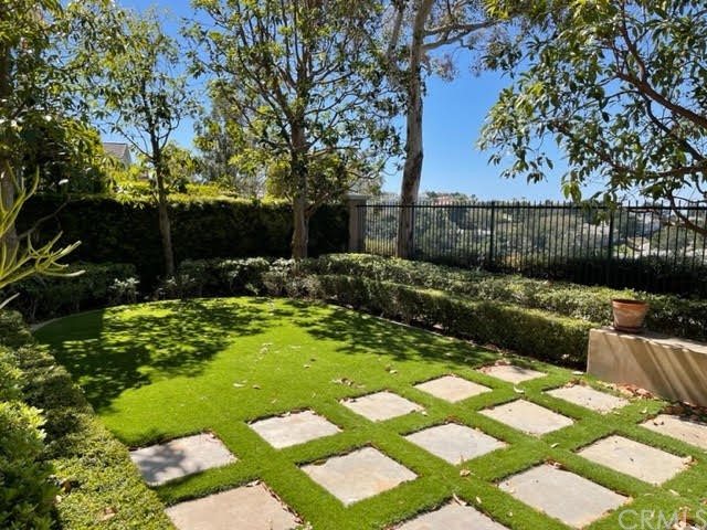 19 Avignon Newport Coast, CA 92657 - Photo 7 of 14 a view of a backyard with sitting area