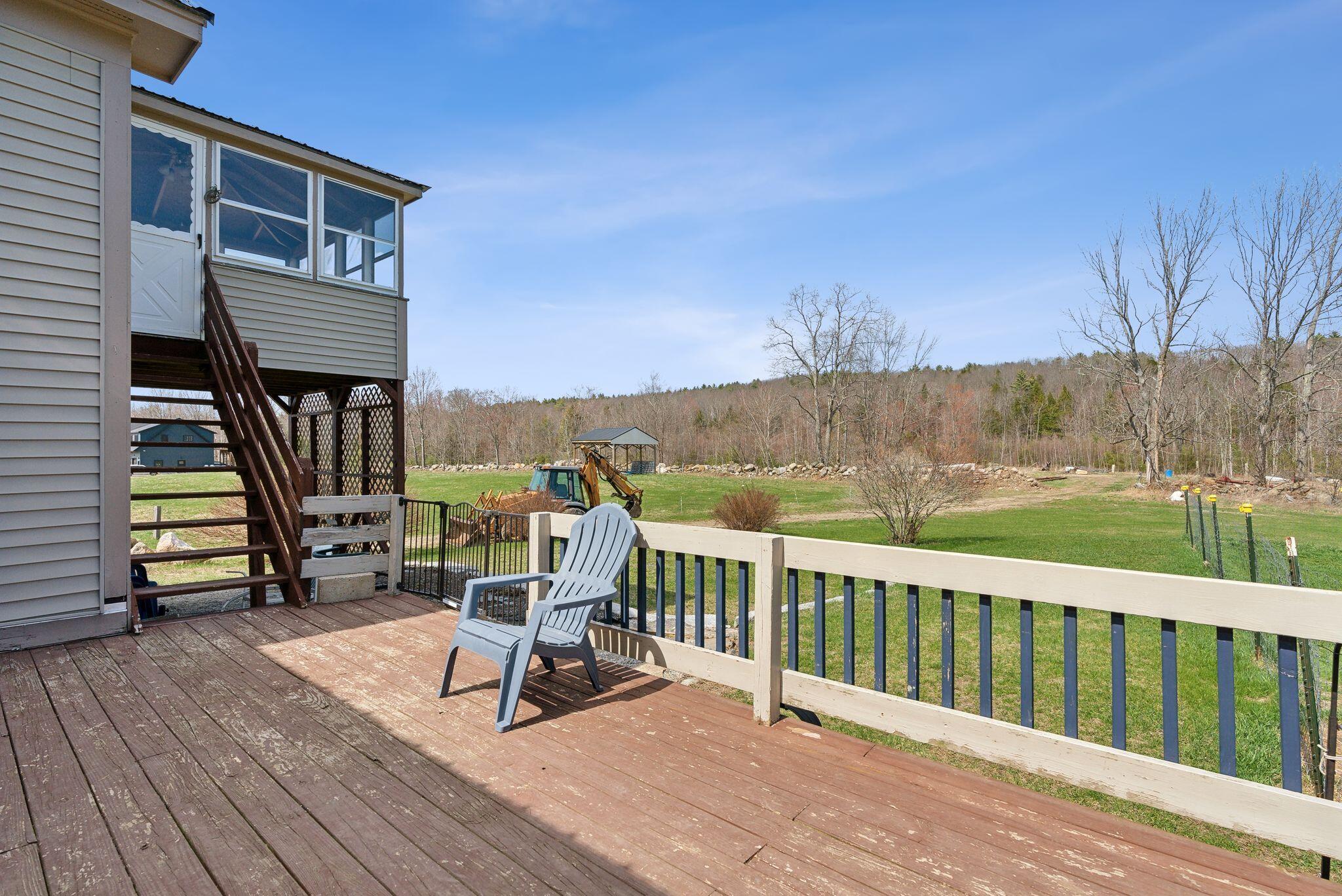 205 Patterson Road Limerick, ME 04048 - Photo 32 of 56 Back Deck