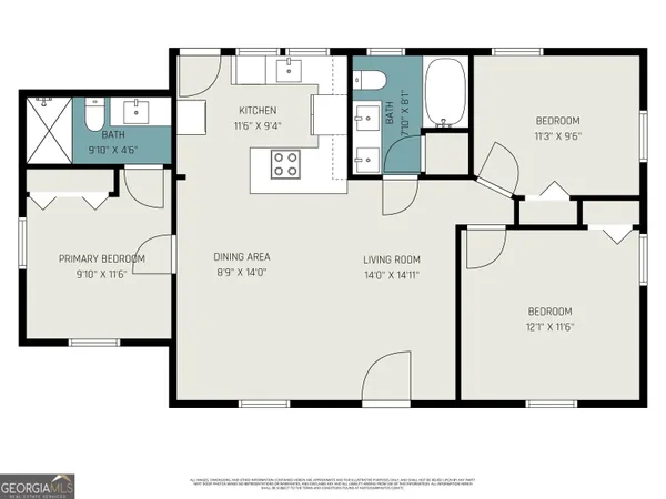 $2,400 | 2160 Dowdell Drive, Atlanta, GA 30341
