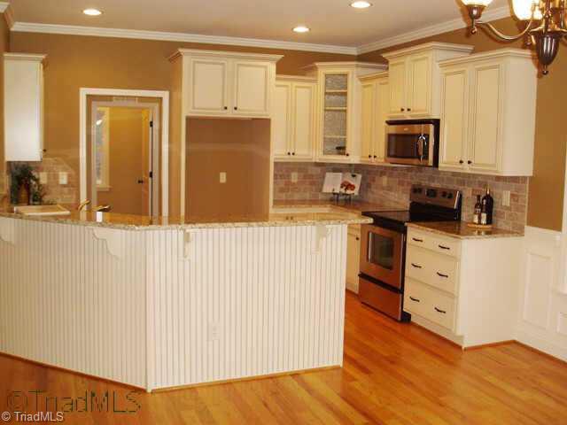 52 The Bluffs Rural Hall, NC 27045 - Photo 3 of 9 Other. A Cooks Dream! Granite Tops, Stainless Steel Appliances and Antique White with Chocolate Glaze Cabinets...
