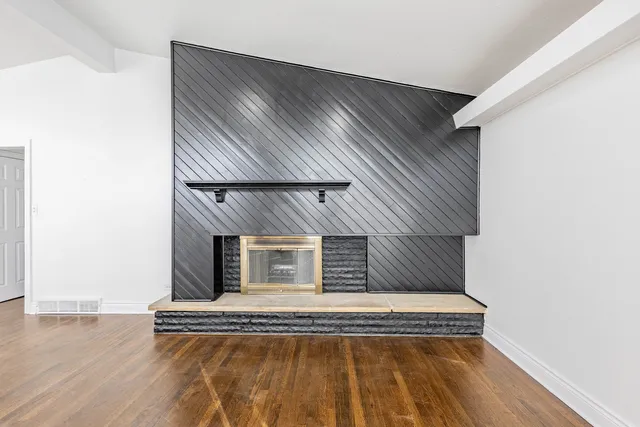 a view of wooden floor