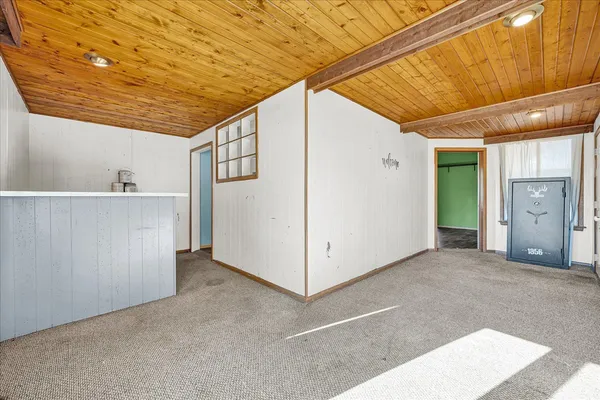 a picture of a person on a wall