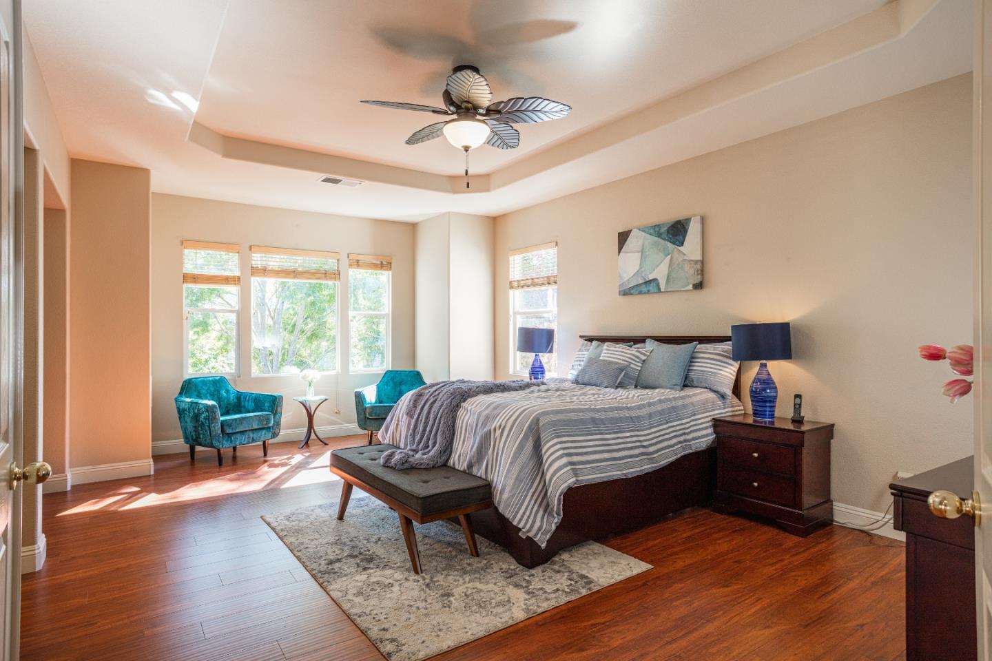 52 Foster Drive San Ramon, CA 94583 - Photo 25 of 50 a bedroom with a bed and a table